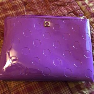 Purple Kate Spade change purse